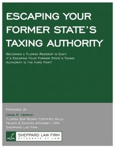 Escaping Your Former State's Taxing Authority